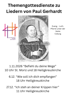 HK-Predigtreihe Paul Gerhardt