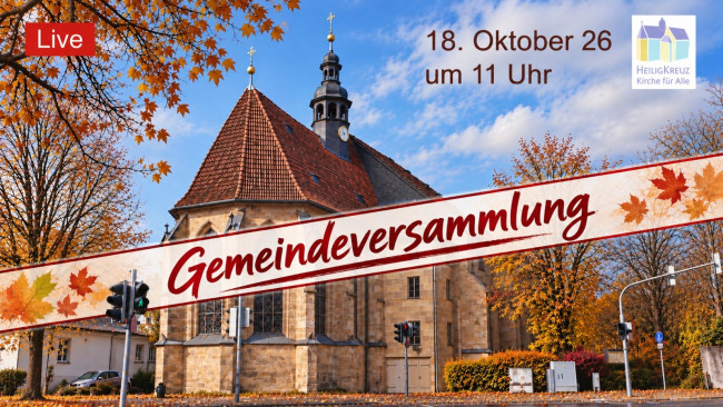 HK-Streaming Gemeindeversammlung 18.10.2026